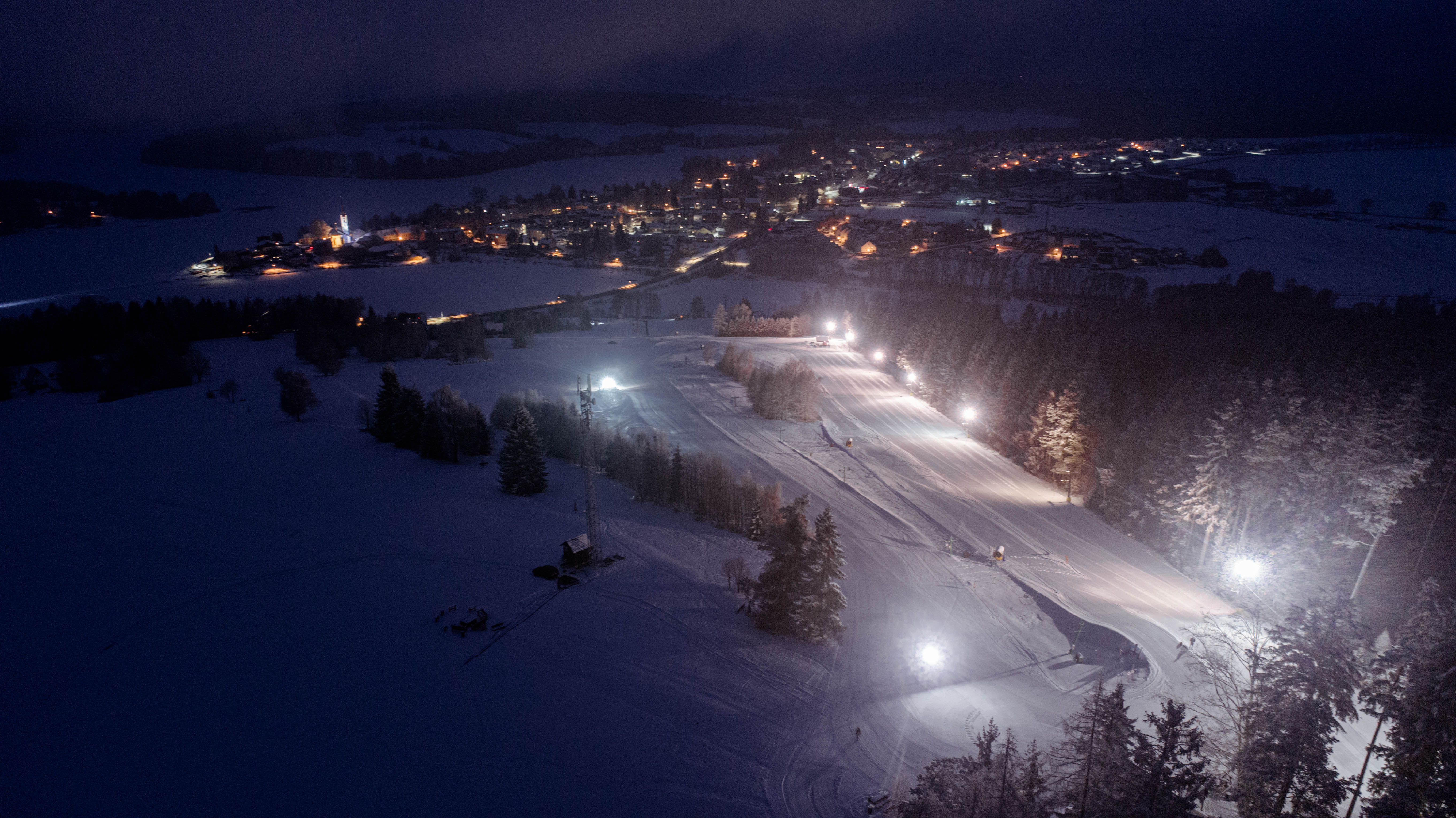 PARK FRYMBURK – SKIAREÁL MÉDI KUBÍKA - večerní lyžování